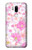 S3036 Pink Sweet Flower Flora Hülle Schutzhülle Taschen für LG G7 ThinQ