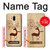 S3081 Wooden Raindeer Graphic Printed Hülle Schutzhülle Taschen für LG G7 ThinQ