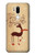 S3081 Wooden Raindeer Graphic Printed Hülle Schutzhülle Taschen für LG G7 ThinQ