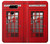 S0058 British Red Telephone Box Hülle Schutzhülle Taschen für LG V30, LG V30 Plus, LG V30S ThinQ, LG V35, LG V35 ThinQ