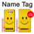 S1146 Yellow Sun Smile Hülle Schutzhülle Taschen für LG V30, LG V30 Plus, LG V30S ThinQ, LG V35, LG V35 ThinQ