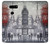 S1295 Eiffel Painting of Paris Hülle Schutzhülle Taschen für LG V30, LG V30 Plus, LG V30S ThinQ, LG V35, LG V35 ThinQ