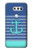 S2081 Nautical Anchor Hülle Schutzhülle Taschen für LG V30, LG V30 Plus, LG V30S ThinQ, LG V35, LG V35 ThinQ