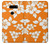 S2245 Hawaiian Hibiscus Orange Pattern Hülle Schutzhülle Taschen für LG V30, LG V30 Plus, LG V30S ThinQ, LG V35, LG V35 ThinQ