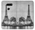 S2350 Old Paris Eiffel Tower Hülle Schutzhülle Taschen für LG V30, LG V30 Plus, LG V30S ThinQ, LG V35, LG V35 ThinQ