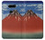 S2390 Katsushika Hokusai Red Fuji Hülle Schutzhülle Taschen für LG V30, LG V30 Plus, LG V30S ThinQ, LG V35, LG V35 ThinQ