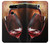 S2396 Red Wine Bottle And Glass Hülle Schutzhülle Taschen für LG V30, LG V30 Plus, LG V30S ThinQ, LG V35, LG V35 ThinQ
