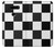 S2492 Black and White Check Hülle Schutzhülle Taschen für LG V30, LG V30 Plus, LG V30S ThinQ, LG V35, LG V35 ThinQ