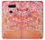 S2543 Japanese Kimono Style Flower Pattern Hülle Schutzhülle Taschen für LG V30, LG V30 Plus, LG V30S ThinQ, LG V35, LG V35 ThinQ