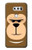 S2721 Cute Grumpy Monkey Cartoon Hülle Schutzhülle Taschen für LG V30, LG V30 Plus, LG V30S ThinQ, LG V35, LG V35 ThinQ