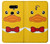 S2760 Yellow Duck Tuxedo Cartoon Hülle Schutzhülle Taschen für LG V30, LG V30 Plus, LG V30S ThinQ, LG V35, LG V35 ThinQ