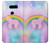 S3070 Rainbow Unicorn Pastel Sky Hülle Schutzhülle Taschen für LG V30, LG V30 Plus, LG V30S ThinQ, LG V35, LG V35 ThinQ