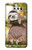 S3138 Cute Baby Sloth Paint Hülle Schutzhülle Taschen für LG V30, LG V30 Plus, LG V30S ThinQ, LG V35, LG V35 ThinQ