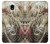 S0122 Yakuza Tattoo Hülle Schutzhülle Taschen für Samsung Galaxy J3 (2018), J3 Star, J3 V 3rd Gen, J3 Orbit, J3 Achieve, Express Prime 3, Amp Prime 3