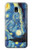 S0213 Van Gogh Starry Nights Hülle Schutzhülle Taschen für Samsung Galaxy J3 (2018), J3 Star, J3 V 3rd Gen, J3 Orbit, J3 Achieve, Express Prime 3, Amp Prime 3