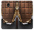 S0270 Chocolate Tasty Hülle Schutzhülle Taschen für Samsung Galaxy J3 (2018), J3 Star, J3 V 3rd Gen, J3 Orbit, J3 Achieve, Express Prime 3, Amp Prime 3