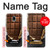 S0270 Chocolate Tasty Hülle Schutzhülle Taschen für Samsung Galaxy J3 (2018), J3 Star, J3 V 3rd Gen, J3 Orbit, J3 Achieve, Express Prime 3, Amp Prime 3