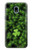 S0358 Clover Lucky Leaf Hülle Schutzhülle Taschen für Samsung Galaxy J3 (2018), J3 Star, J3 V 3rd Gen, J3 Orbit, J3 Achieve, Express Prime 3, Amp Prime 3