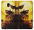 S0841 Pirates Black Pearl Hülle Schutzhülle Taschen für Samsung Galaxy J3 (2018), J3 Star, J3 V 3rd Gen, J3 Orbit, J3 Achieve, Express Prime 3, Amp Prime 3