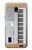S0891 Keyboard Digital Piano Hülle Schutzhülle Taschen für Samsung Galaxy J3 (2018), J3 Star, J3 V 3rd Gen, J3 Orbit, J3 Achieve, Express Prime 3, Amp Prime 3