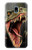 S0923 T-Rex Dinosaur Hülle Schutzhülle Taschen für Samsung Galaxy J3 (2018), J3 Star, J3 V 3rd Gen, J3 Orbit, J3 Achieve, Express Prime 3, Amp Prime 3