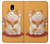 S1217 Maneki Neko Lucky Cat Hülle Schutzhülle Taschen für Samsung Galaxy J3 (2018), J3 Star, J3 V 3rd Gen, J3 Orbit, J3 Achieve, Express Prime 3, Amp Prime 3
