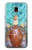 S1424 Sea Turtle Hülle Schutzhülle Taschen für Samsung Galaxy J3 (2018), J3 Star, J3 V 3rd Gen, J3 Orbit, J3 Achieve, Express Prime 3, Amp Prime 3