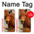S1595 Beautiful Brown Horse Hülle Schutzhülle Taschen für Samsung Galaxy J3 (2018), J3 Star, J3 V 3rd Gen, J3 Orbit, J3 Achieve, Express Prime 3, Amp Prime 3