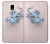S1631 Funny Gecko Lizard Hülle Schutzhülle Taschen für Samsung Galaxy J3 (2018), J3 Star, J3 V 3rd Gen, J3 Orbit, J3 Achieve, Express Prime 3, Amp Prime 3