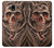 S1675 Skull Blood Tattoo Hülle Schutzhülle Taschen für Samsung Galaxy J3 (2018), J3 Star, J3 V 3rd Gen, J3 Orbit, J3 Achieve, Express Prime 3, Amp Prime 3