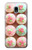 S1718 Yummy Cupcakes Hülle Schutzhülle Taschen für Samsung Galaxy J3 (2018), J3 Star, J3 V 3rd Gen, J3 Orbit, J3 Achieve, Express Prime 3, Amp Prime 3