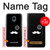 S1946 Sir Mustache Minimalism Hülle Schutzhülle Taschen für Samsung Galaxy J3 (2018), J3 Star, J3 V 3rd Gen, J3 Orbit, J3 Achieve, Express Prime 3, Amp Prime 3