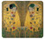 S2137 Gustav Klimt The Kiss Hülle Schutzhülle Taschen für Samsung Galaxy J3 (2018), J3 Star, J3 V 3rd Gen, J3 Orbit, J3 Achieve, Express Prime 3, Amp Prime 3