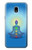 S2295 Bhuddha Aura Chakra Balancing Healing Hülle Schutzhülle Taschen für Samsung Galaxy J3 (2018), J3 Star, J3 V 3rd Gen, J3 Orbit, J3 Achieve, Express Prime 3, Amp Prime 3