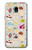 S2321 Food and Drink Seamless Hülle Schutzhülle Taschen für Samsung Galaxy J3 (2018), J3 Star, J3 V 3rd Gen, J3 Orbit, J3 Achieve, Express Prime 3, Amp Prime 3