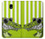 S2323 Funny Green Alligator Crocodile Hülle Schutzhülle Taschen für Samsung Galaxy J3 (2018), J3 Star, J3 V 3rd Gen, J3 Orbit, J3 Achieve, Express Prime 3, Amp Prime 3