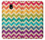 S2362 Rainbow Colorful Shavron Zig Zag Pattern Hülle Schutzhülle Taschen für Samsung Galaxy J3 (2018), J3 Star, J3 V 3rd Gen, J3 Orbit, J3 Achieve, Express Prime 3, Amp Prime 3