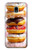 S2431 Fancy Sweet Donuts Hülle Schutzhülle Taschen für Samsung Galaxy J3 (2018), J3 Star, J3 V 3rd Gen, J3 Orbit, J3 Achieve, Express Prime 3, Amp Prime 3