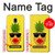 S2443 Funny Pineapple Sunglasses Kiss Hülle Schutzhülle Taschen für Samsung Galaxy J3 (2018), J3 Star, J3 V 3rd Gen, J3 Orbit, J3 Achieve, Express Prime 3, Amp Prime 3