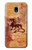 S2485 Dragon Metal Texture Graphic Printed Hülle Schutzhülle Taschen für Samsung Galaxy J3 (2018), J3 Star, J3 V 3rd Gen, J3 Orbit, J3 Achieve, Express Prime 3, Amp Prime 3