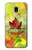 S2523 Canada Autumn Maple Leaf Hülle Schutzhülle Taschen für Samsung Galaxy J3 (2018), J3 Star, J3 V 3rd Gen, J3 Orbit, J3 Achieve, Express Prime 3, Amp Prime 3