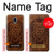 S2529 Leo Zodiac Tattoo Brown Graphic Print Hülle Schutzhülle Taschen für Samsung Galaxy J3 (2018), J3 Star, J3 V 3rd Gen, J3 Orbit, J3 Achieve, Express Prime 3, Amp Prime 3
