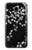 S2544 Japanese Kimono Style Black Flower Pattern Hülle Schutzhülle Taschen für Samsung Galaxy J3 (2018), J3 Star, J3 V 3rd Gen, J3 Orbit, J3 Achieve, Express Prime 3, Amp Prime 3