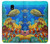 S2568 Sea Seabed Fish Corals Underwater Ocean Hülle Schutzhülle Taschen für Samsung Galaxy J3 (2018), J3 Star, J3 V 3rd Gen, J3 Orbit, J3 Achieve, Express Prime 3, Amp Prime 3