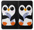 S2631 Cute Baby Penguin Hülle Schutzhülle Taschen für Samsung Galaxy J3 (2018), J3 Star, J3 V 3rd Gen, J3 Orbit, J3 Achieve, Express Prime 3, Amp Prime 3