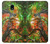 S2694 Ammonite Fossil Hülle Schutzhülle Taschen für Samsung Galaxy J3 (2018), J3 Star, J3 V 3rd Gen, J3 Orbit, J3 Achieve, Express Prime 3, Amp Prime 3