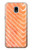 S2700 Salmon Fish Graphic Hülle Schutzhülle Taschen für Samsung Galaxy J3 (2018), J3 Star, J3 V 3rd Gen, J3 Orbit, J3 Achieve, Express Prime 3, Amp Prime 3