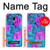 S2757 Monster Fur Skin Pattern Graphic Hülle Schutzhülle Taschen für Samsung Galaxy J3 (2018), J3 Star, J3 V 3rd Gen, J3 Orbit, J3 Achieve, Express Prime 3, Amp Prime 3