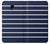 S2767 Navy White Striped Hülle Schutzhülle Taschen für Samsung Galaxy J3 (2018), J3 Star, J3 V 3rd Gen, J3 Orbit, J3 Achieve, Express Prime 3, Amp Prime 3