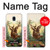 S2841 Vintage Reindeer Christmas Hülle Schutzhülle Taschen für Samsung Galaxy J3 (2018), J3 Star, J3 V 3rd Gen, J3 Orbit, J3 Achieve, Express Prime 3, Amp Prime 3